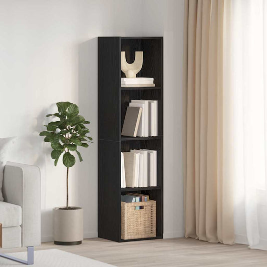Boekenkast Met Plank 143 X 30 X 36 Cm Bewerkt Hout