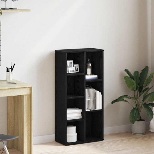 Boekenkast 50X25X104 Cm Bewerkt Hout Kleurig