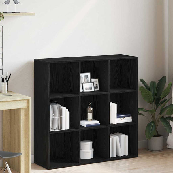Boekenkast 98X29X97,5 Cm Artisanaal Eikenkleur
