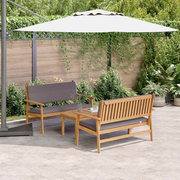 Tuin Sofa Set 6 Pcs Bruin 45 X 45 X 38Cm Massief Acaciahout