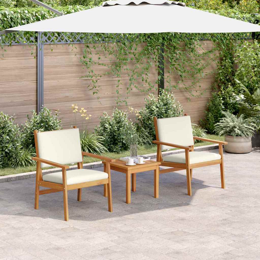 Tuin Sofa Set 6 Pcs Bruin 45 X 45 X 38Cm Massief Acaciahout