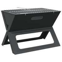 Buiten Grill Zwart 46 X 31 X 31 Cm Staal