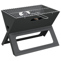 Buiten Grill Zwart 46 X 31 X 31 Cm Staal
