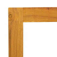 Bijzettafel Olie Naturel 43 X 36 X 40 Cm Massief Teakhout