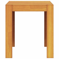 Bijzettafel Olie Naturel 43 X 36 X 40 Cm Massief Teakhout