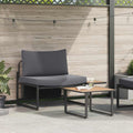 Tuin Sofa Set 2 Pcs Staal