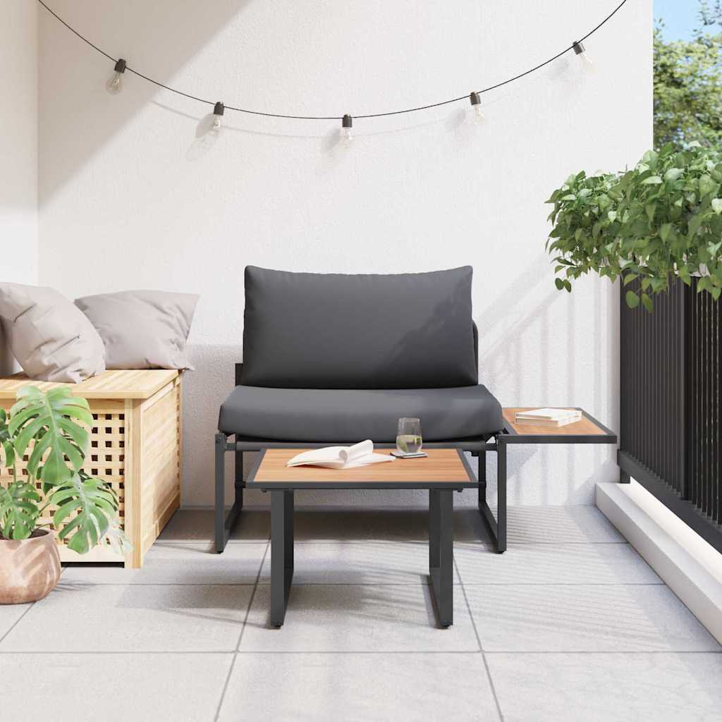 Tuin Sofa Set 2 Pcs Staal