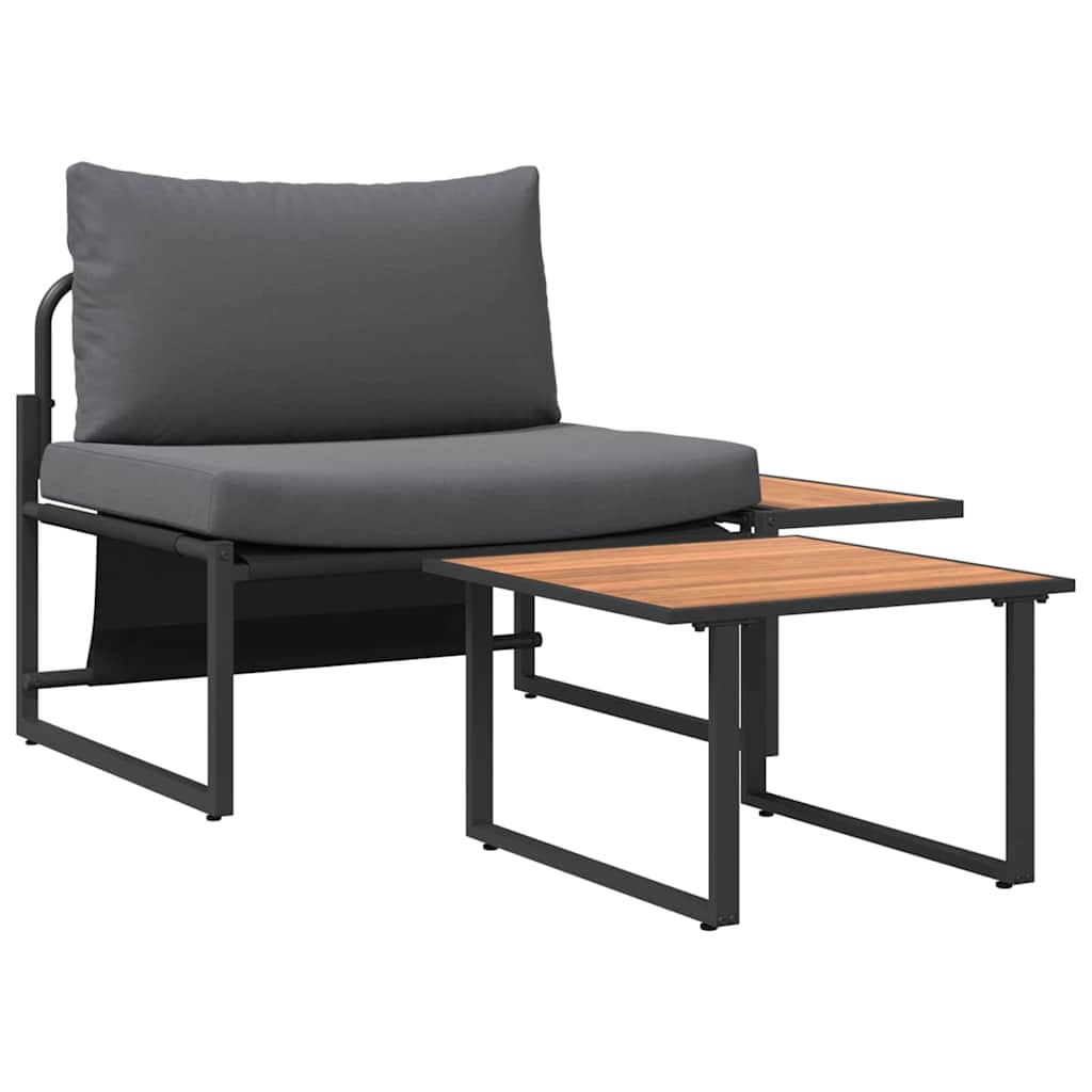 Tuin Sofa Set 2 Pcs Staal