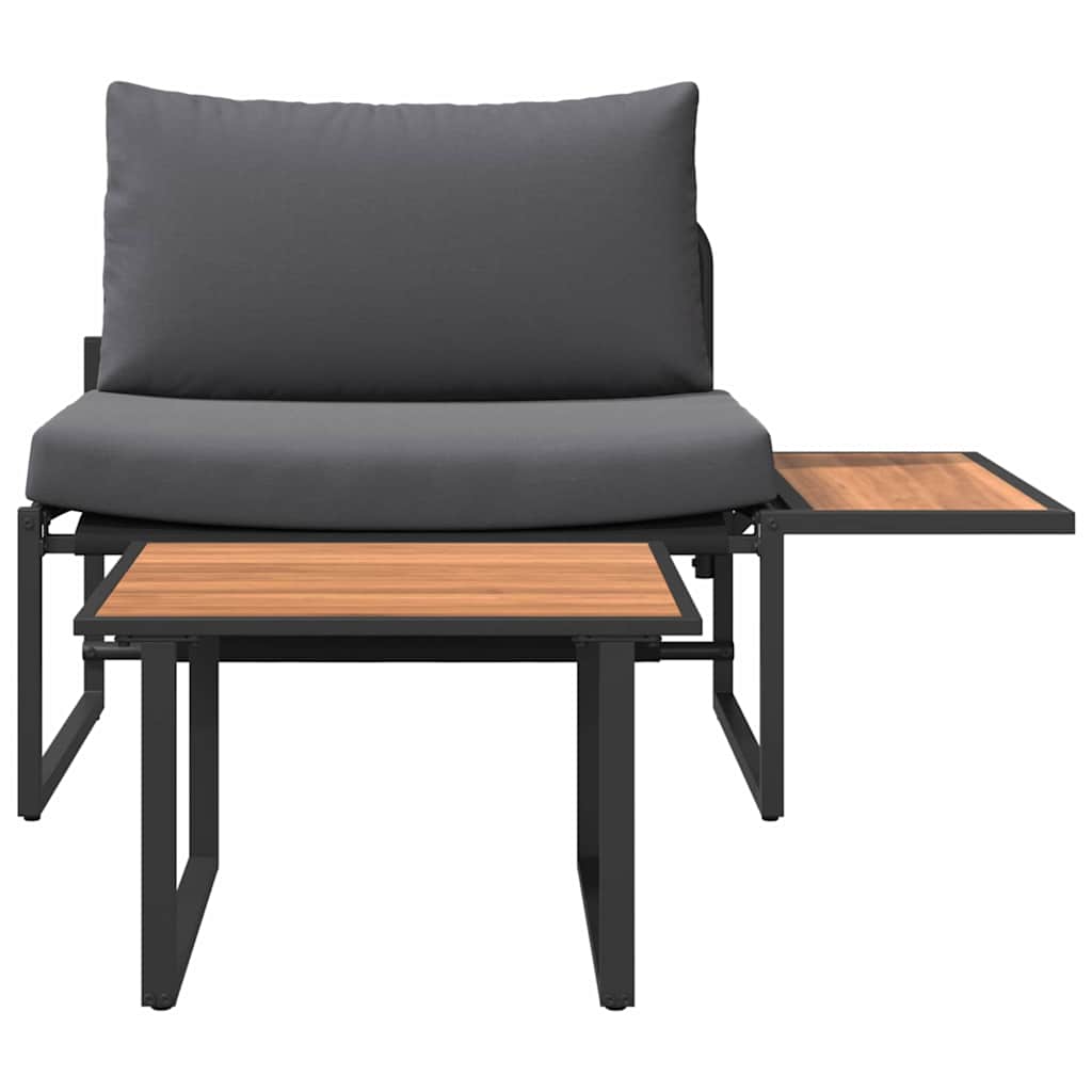 Tuin Sofa Set 2 Pcs Staal