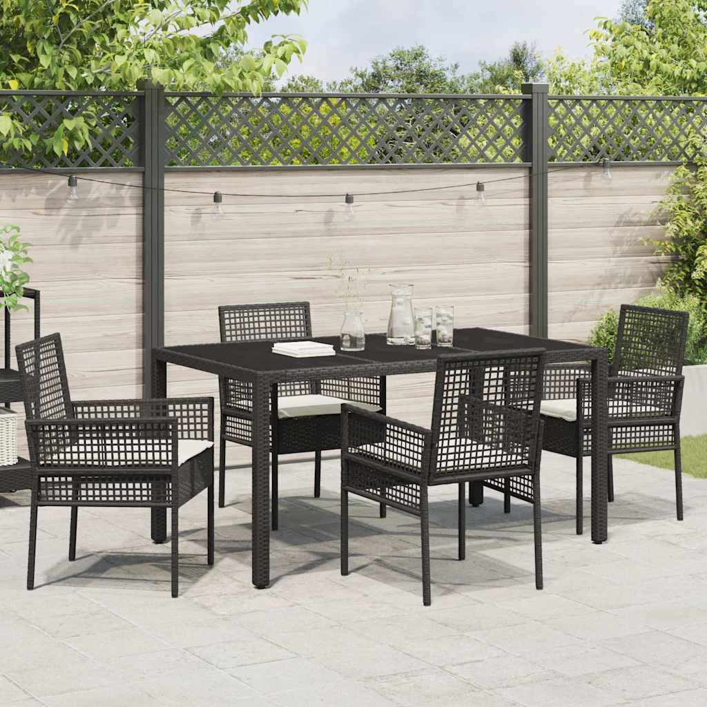 Tuin Eetset 5 Pcs Poly Riet