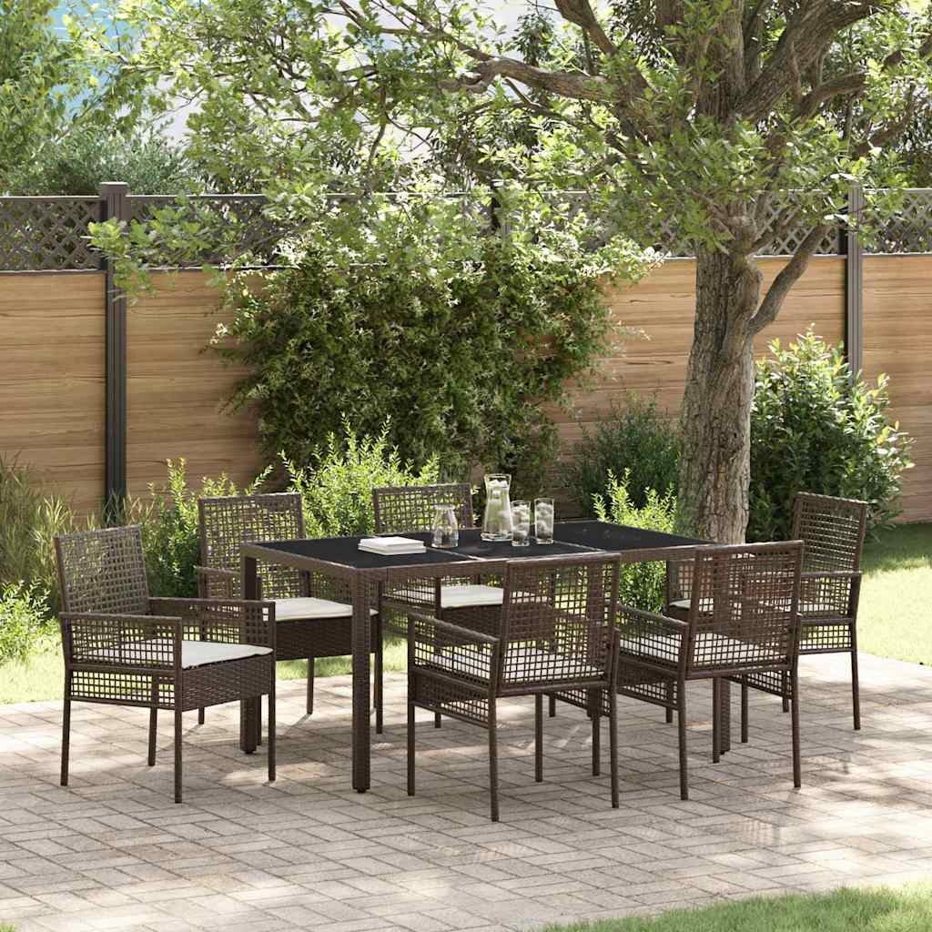 Tuin Eetset 5 Pcs Poly Riet