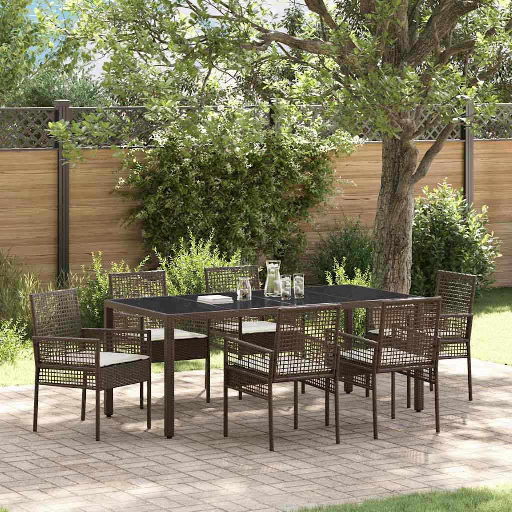 Tuin Eetset 5 Pcs Poly Riet
