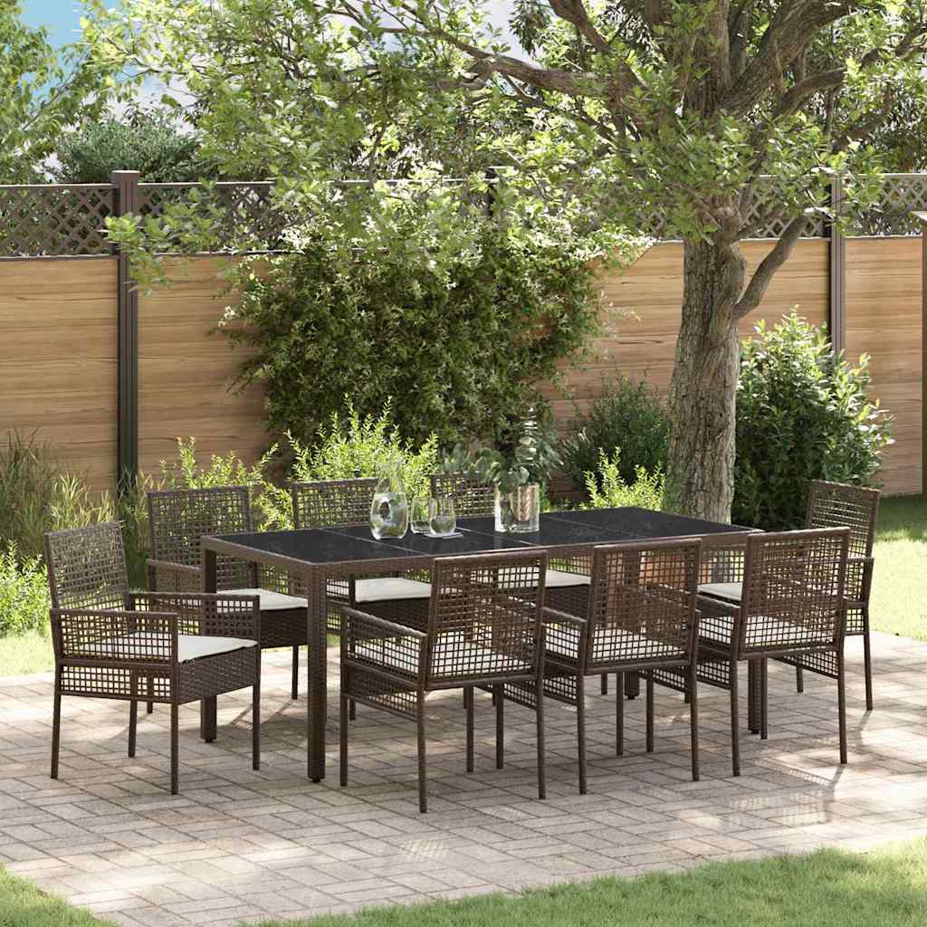 Tuin Eetset 5 Pcs Poly Riet