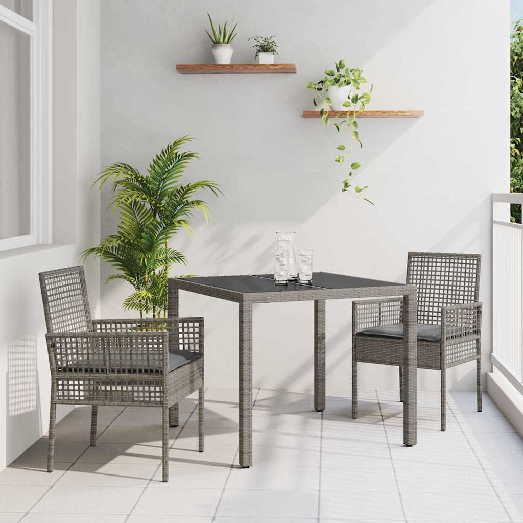 Tuin Eetset 5 Pcs Poly Riet