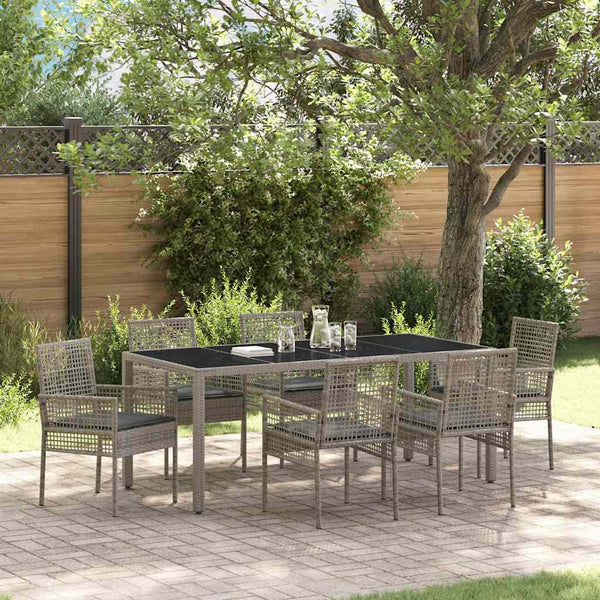 Tuin Eetset 5 Pcs Poly Riet