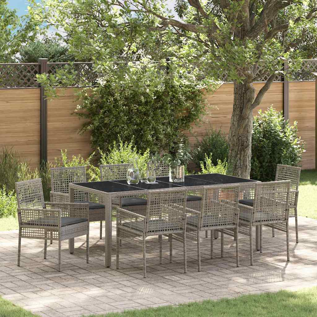 Tuin Eetset 5 Pcs Poly Riet