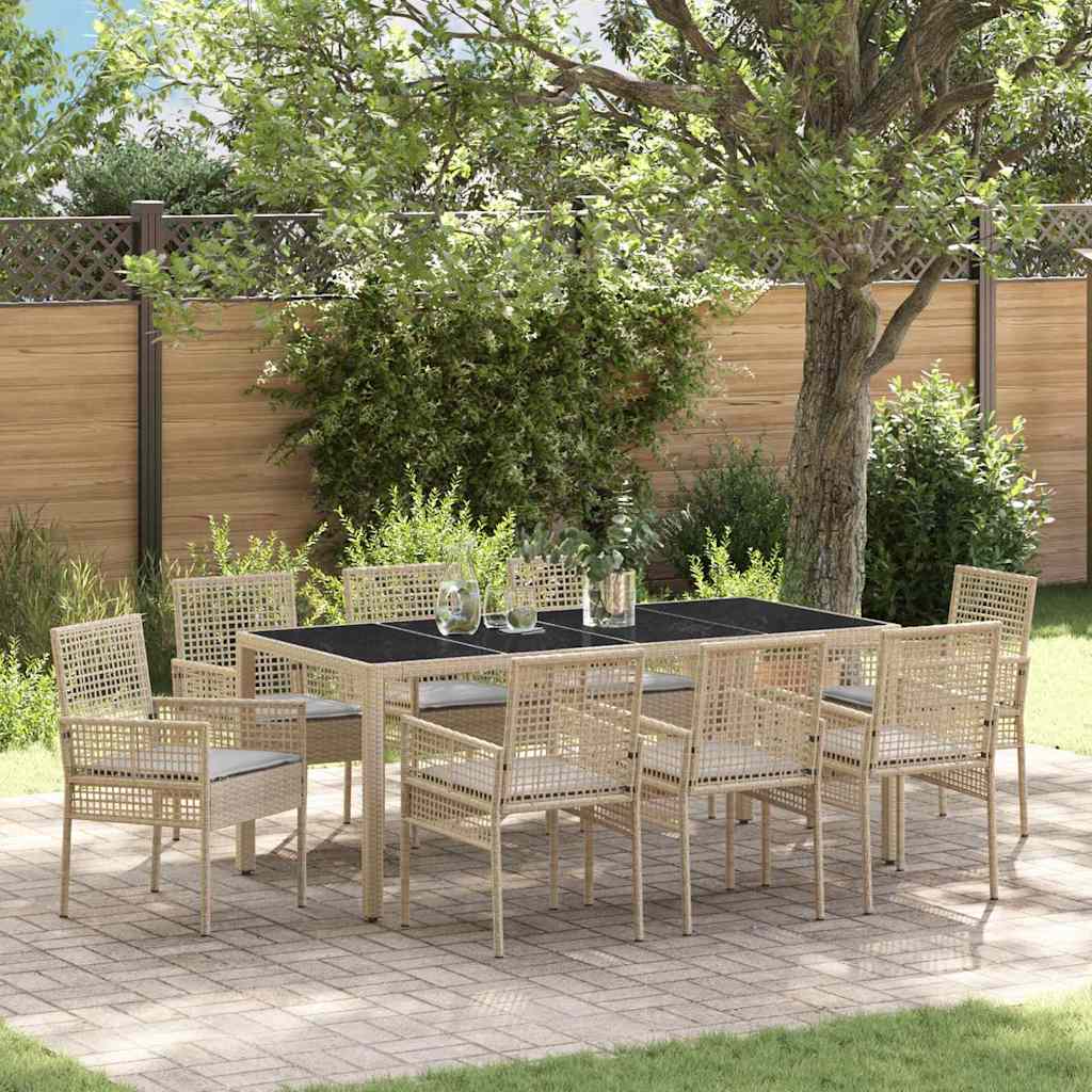 Tuin Eetset 5 Pcs Poly Riet