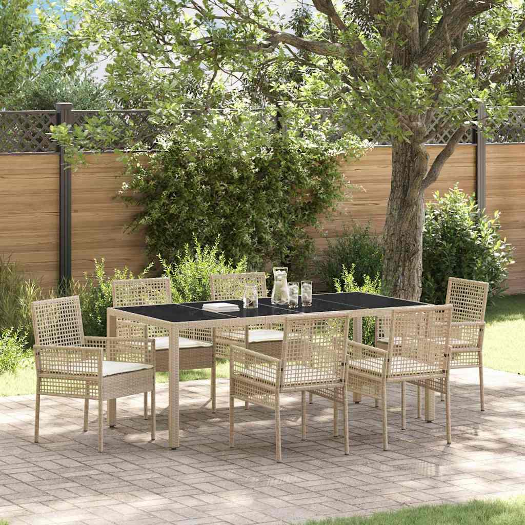 Tuin Eetset 5 Pcs Poly Riet