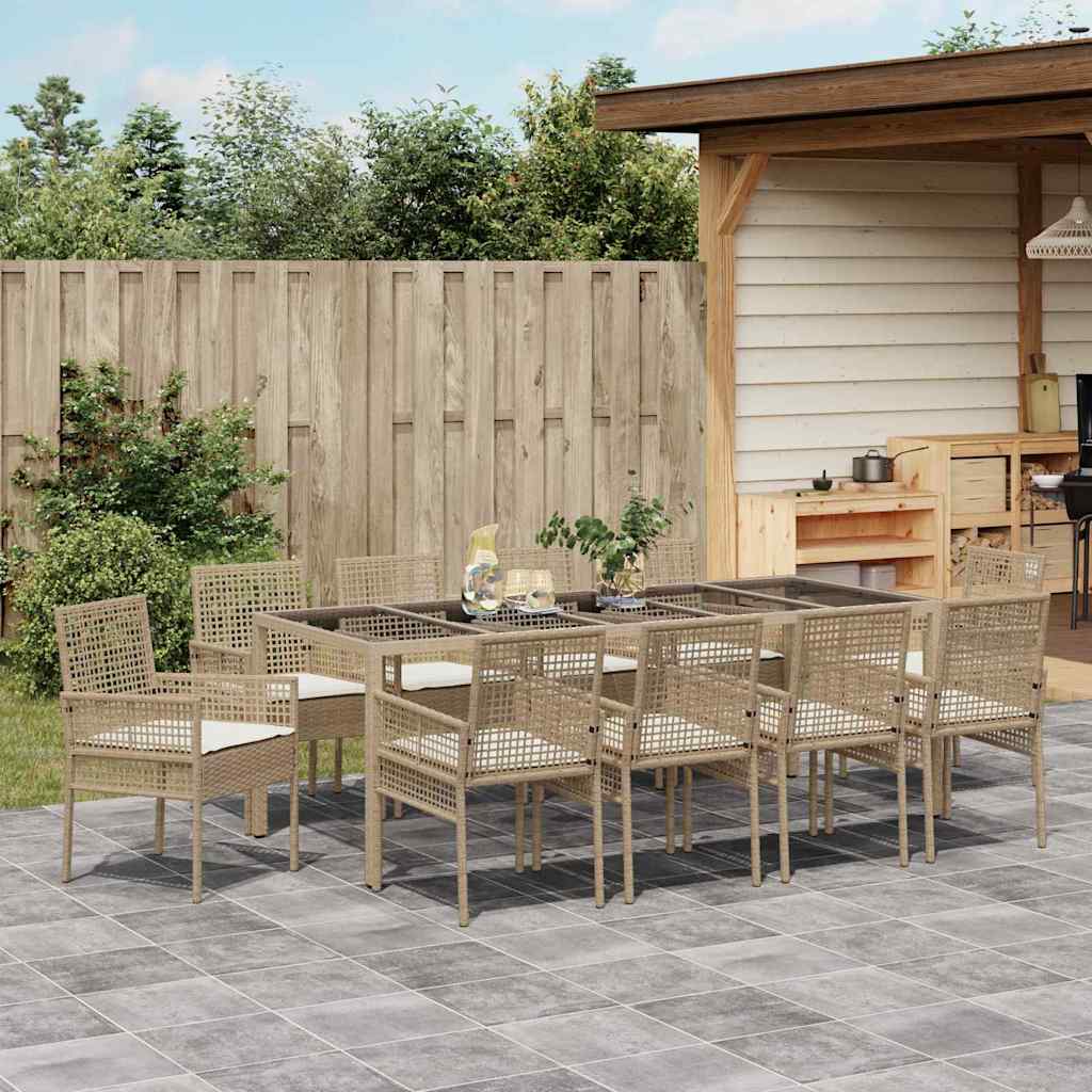 Tuin Eetset 5 Pcs Poly Riet