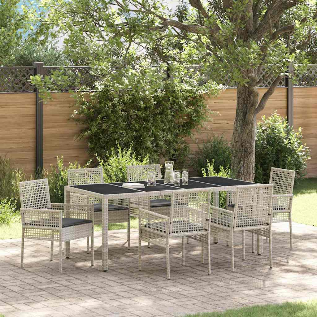 Tuin Eetset 5 Pcs Poly Riet