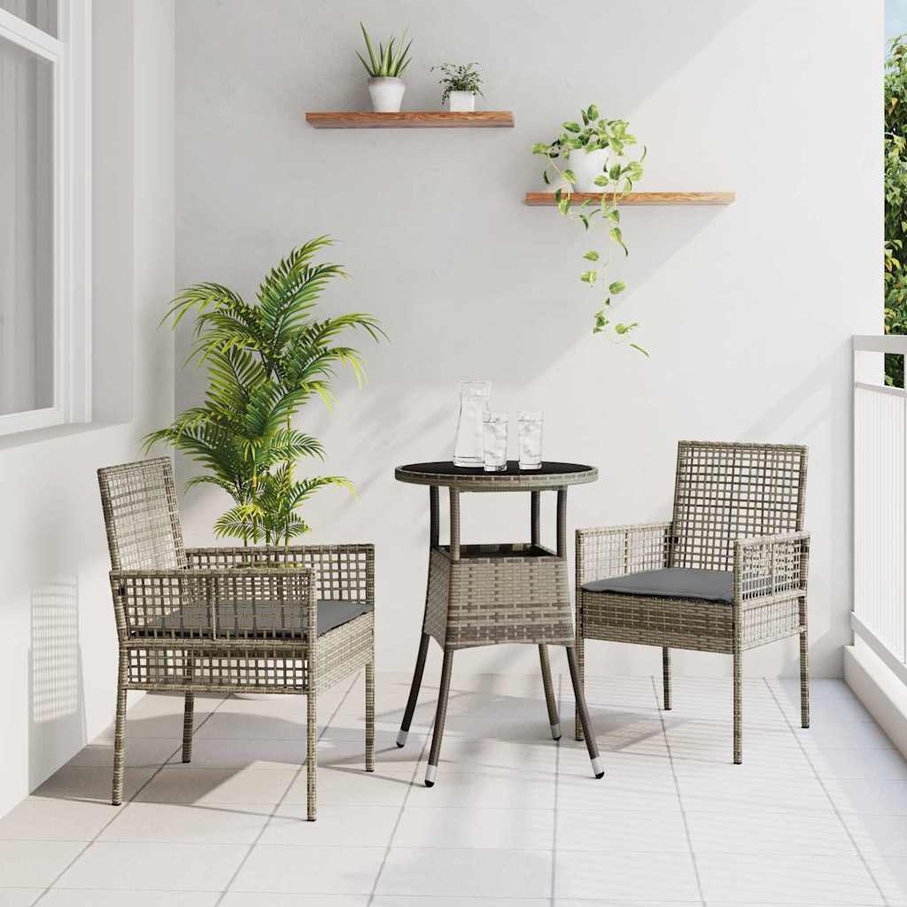 Tuin Eetset 5 Pcs Poly Riet