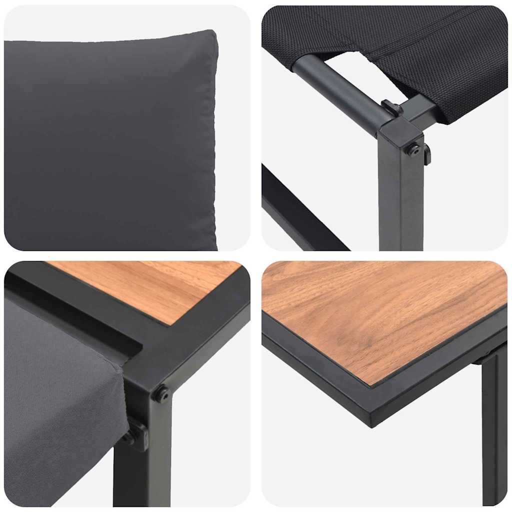 Tuin Eetset 3 Pcs Staal