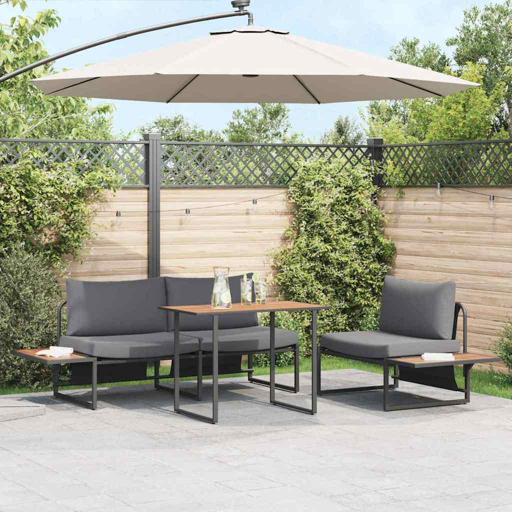 Tuin Eetset 3 Pcs Staal
