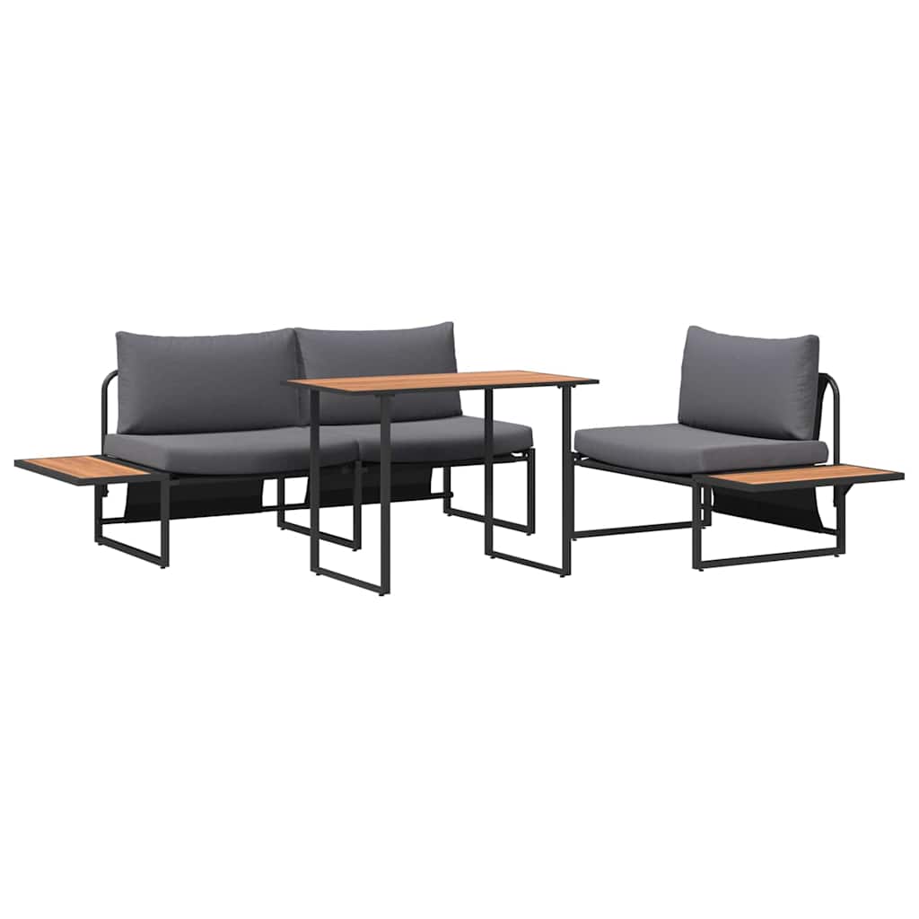 Tuin Eetset 3 Pcs Staal