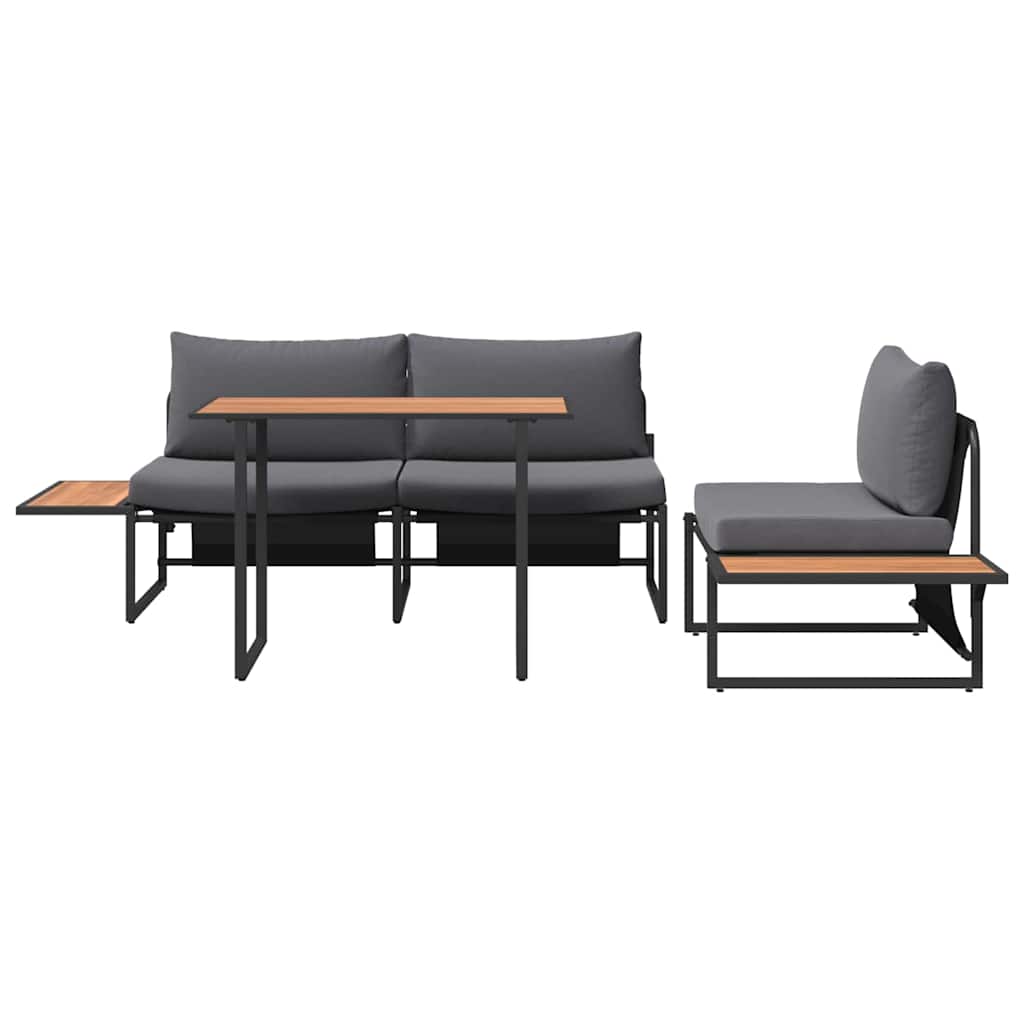 Tuin Eetset 3 Pcs Staal