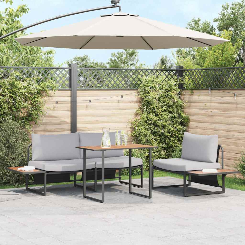 Tuin Eetset 3 Pcs Staal