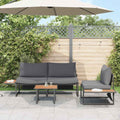 Tuin Eetset 3 Pcs Staal