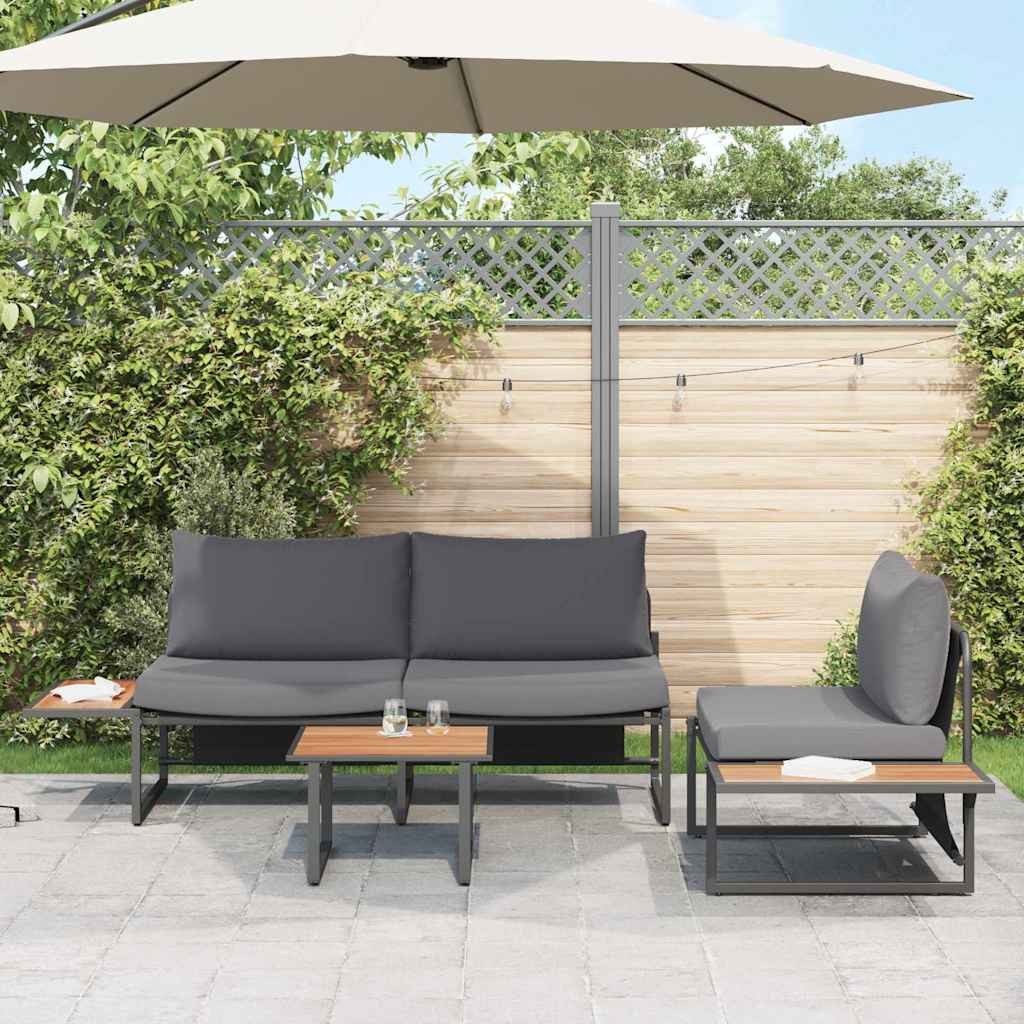 Tuin Eetset 3 Pcs Staal