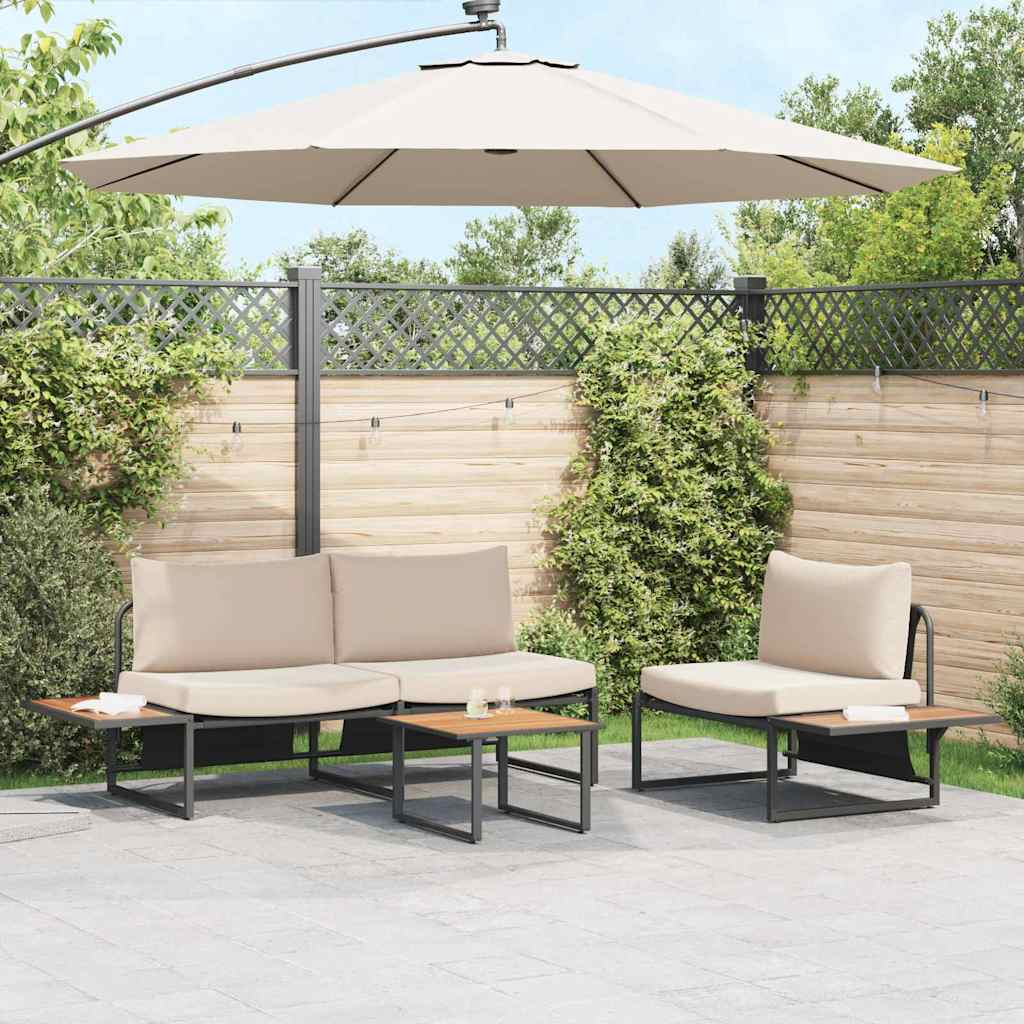 Tuin Eetset 3 Pcs Staal
