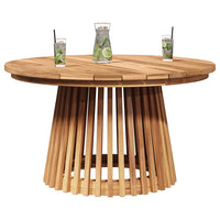 Bijzettafel Bruin 70 X 70 X 40 Cm Massief Teakhout