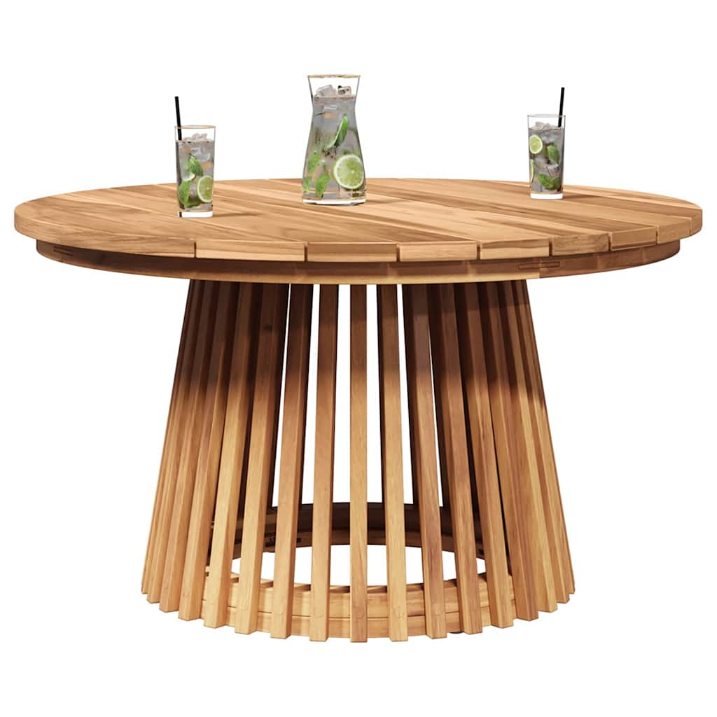 Bijzettafel Bruin 70 X 70 X 40 Cm Massief Teakhout