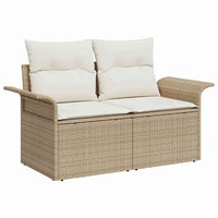 Tuin Sofa Set 8 Pcs Poly Riet