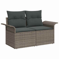 Tuin Sofa Set Met Kussen 5 Pcs Poly Riet