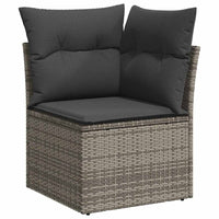 Tuin Sofa Set Met Kussen 4 Pcs Poly Riet