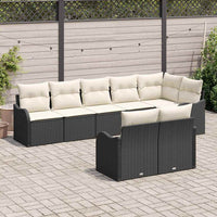 Tuin Sofa Set Met Kussen 8 Pcs Poly Riet
