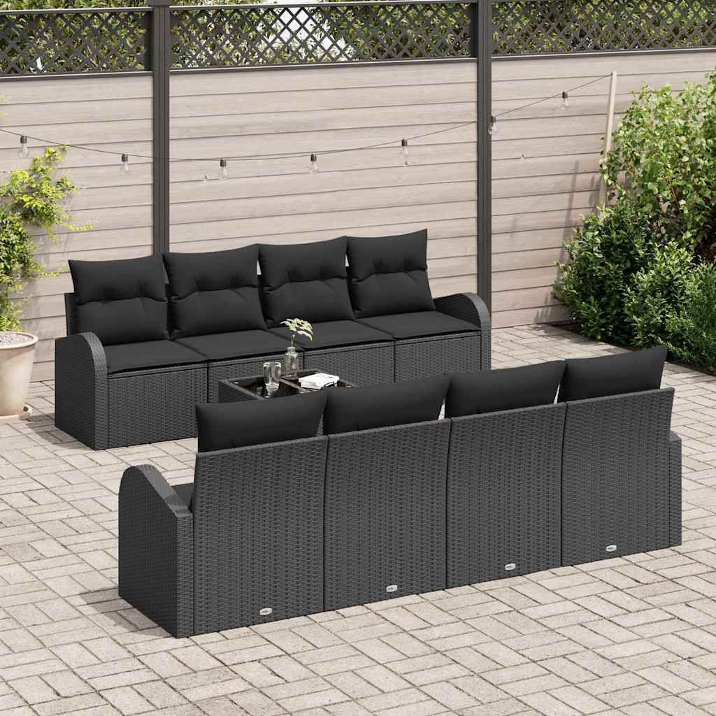 Tuin Sofa Set 7 Pcs 55 X 55 X 37 Cm Poly Rattan
