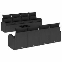 Tuin Sofa Set 7 Pcs 55 X 55 X 37 Cm Poly Rattan