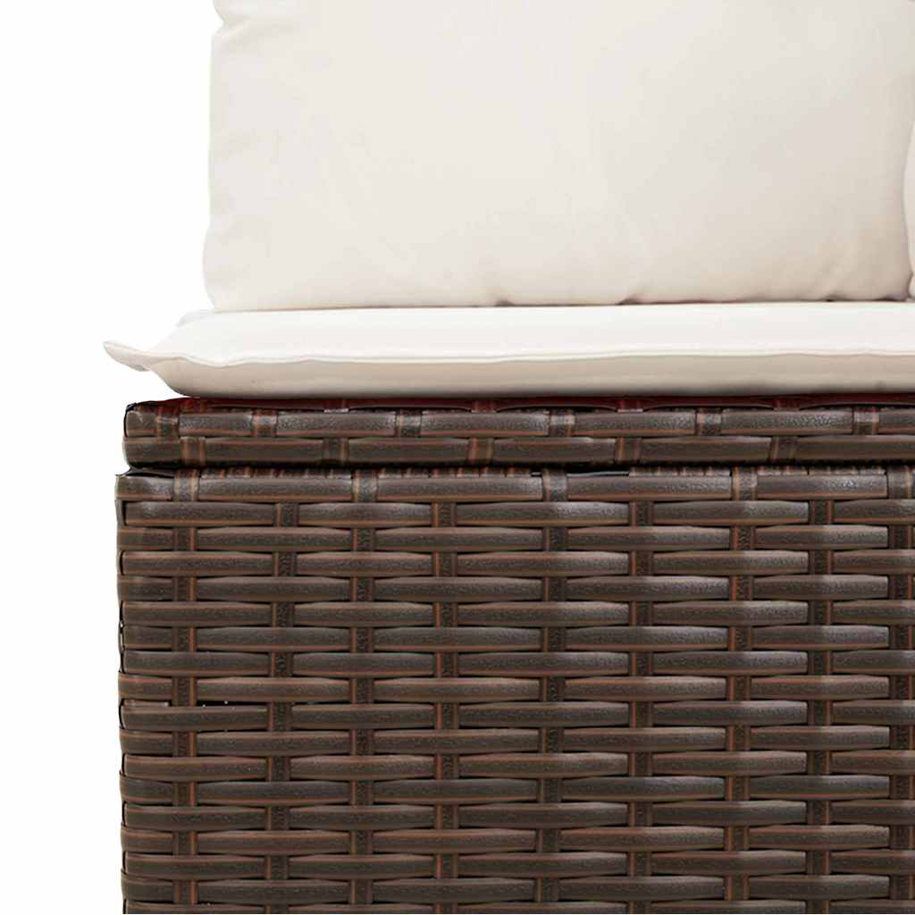 Tuin Sofa Set 9 Pcs 55 X 55 X 37 Cm Poly Rattan