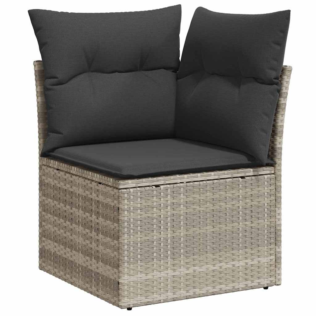 Tuin Sofa Set Met Kussen 7 Pcs Poly Riet