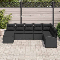 Tuin Sofa Set Met Kussen 8 Pcs Poly Riet