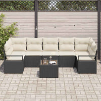 Tuin Sofa Set 8 Pcs 55 X 55 X 37 Cm Poly Rattan
