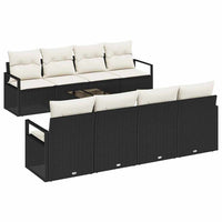 Tuin Sofa Set 7 Pcs 55 X 55 X 37 Cm Poly Rattan