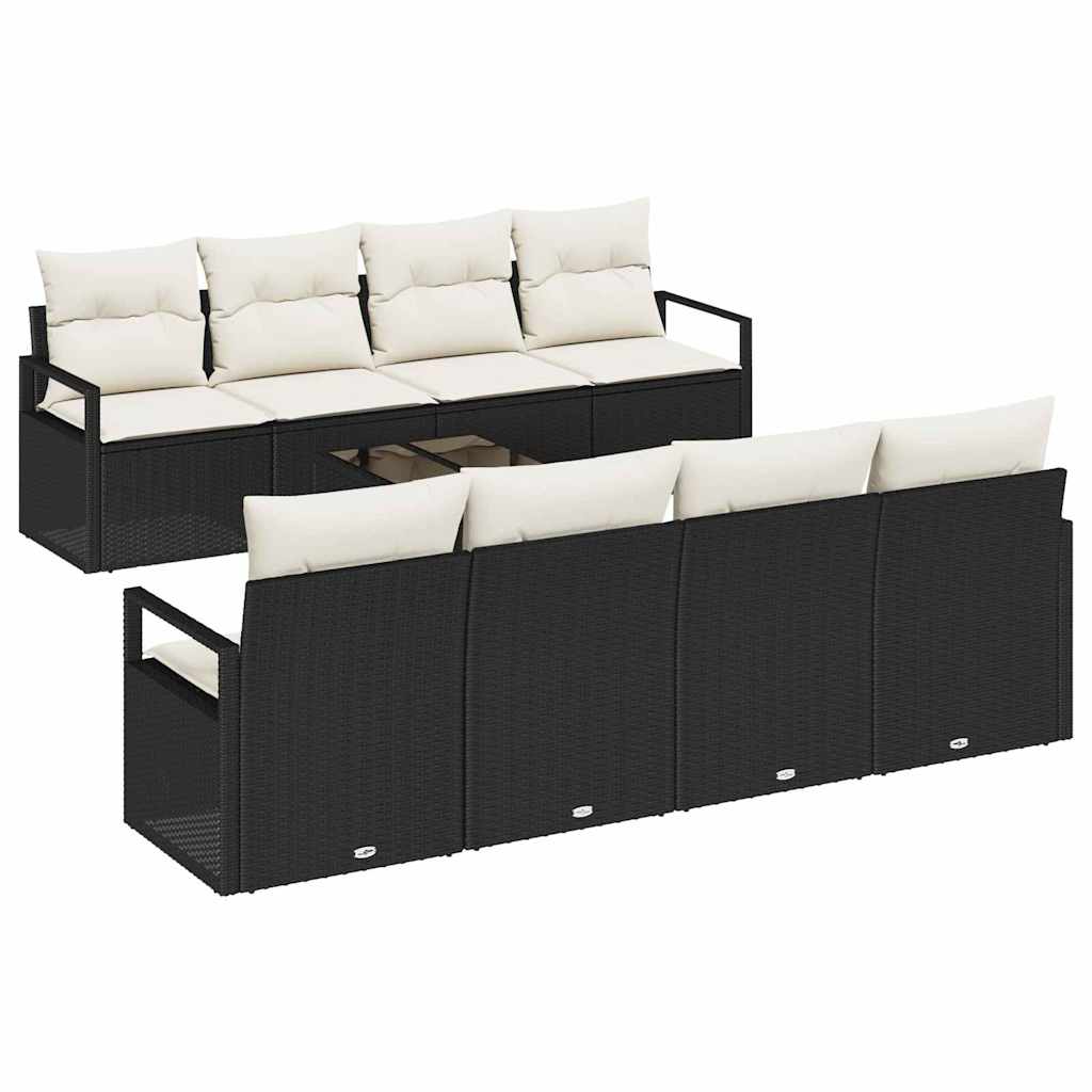 Tuin Sofa Set 7 Pcs 55 X 55 X 37 Cm Poly Rattan