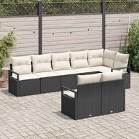 Tuin Sofa Set 8 Pcs Poly Riet