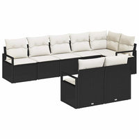 Tuin Sofa Set 8 Pcs Poly Riet