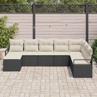 Tuin Sofa Set 8 Pcs Poly Riet